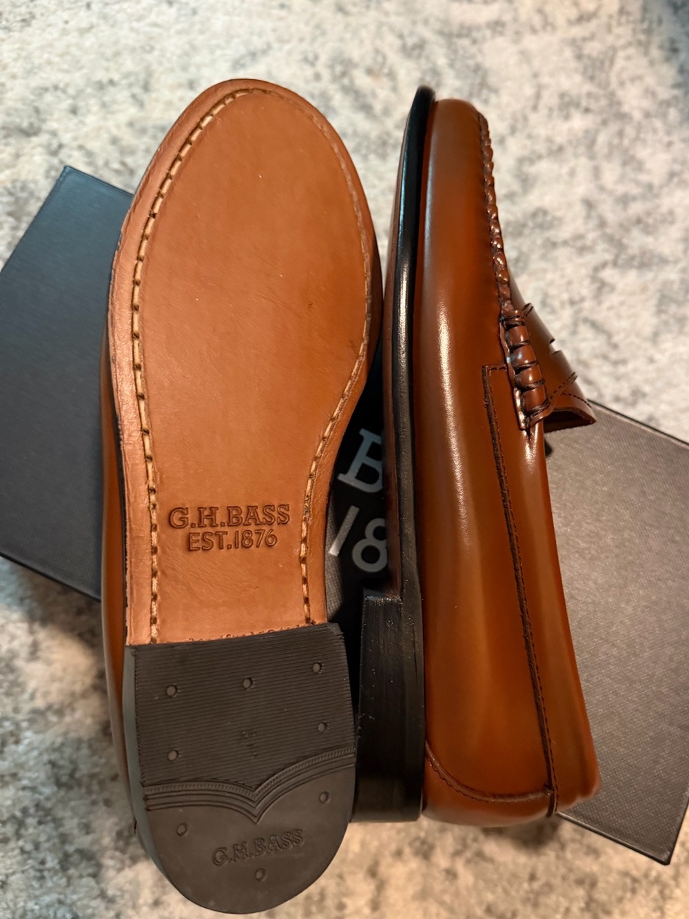 Bass Weejuns Loafers NEW IN BOX size 6 - Picture 3 of 7